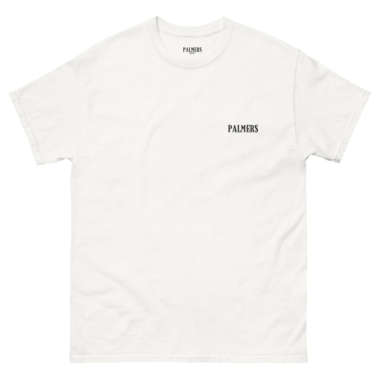 T-SHIRT PALMERS | ESSENTIAL Embroidery White